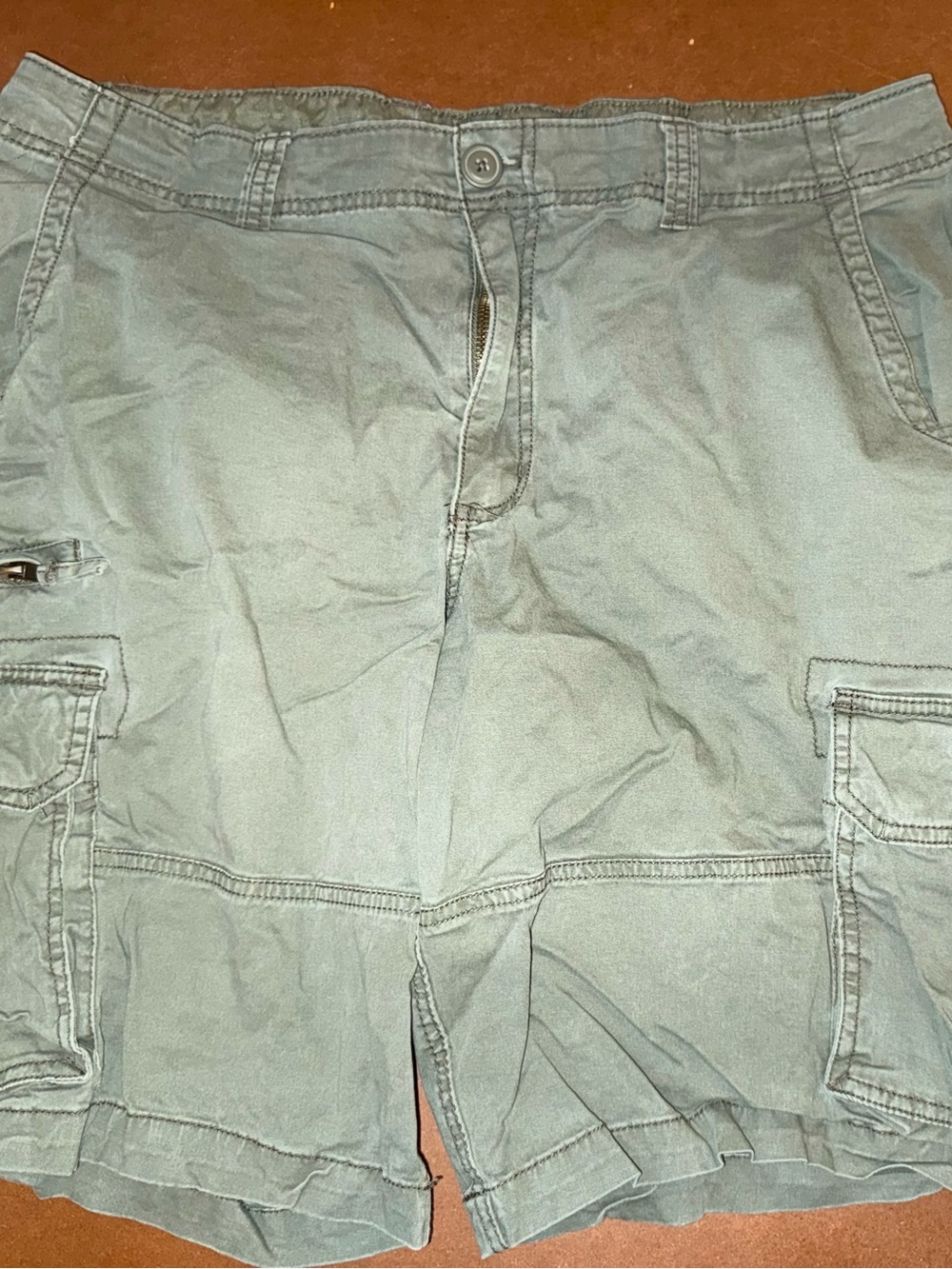 Men’s George Olive Green Cargo Shorts